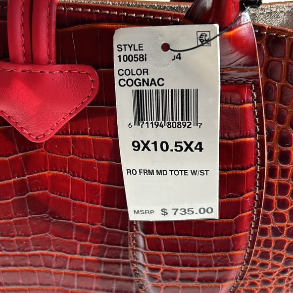 NWT rare Longchamp Roseau Medium Tote with crossbody strap - Picture 10 of 10